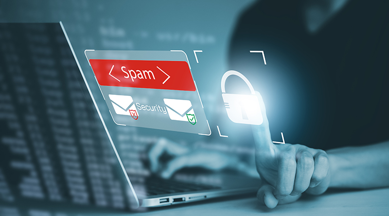 Image showing spam protection