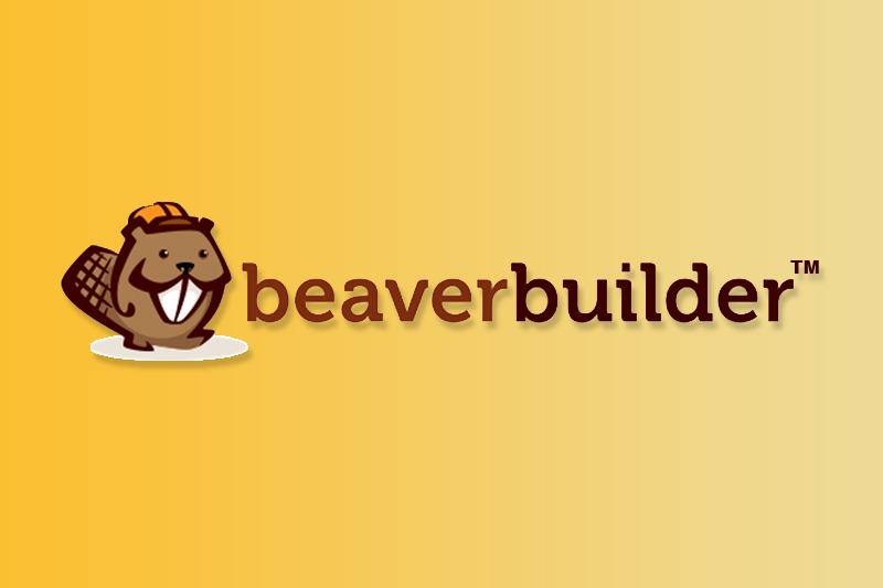 image of Beaver WordPress Page Builder showing its logo