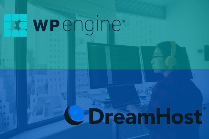 WP Engine and Dreamhost WordPress hosting provider